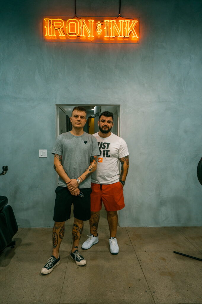 Iron & Ink Hawaro Juul Petersen og Rasmus Cort iværksætter 2