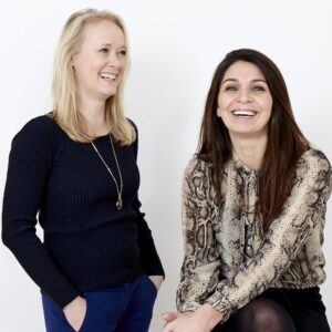 Biites kvindelige iværksættere Helle Jabiri Falck og Nina Nørgaard Jacobsen