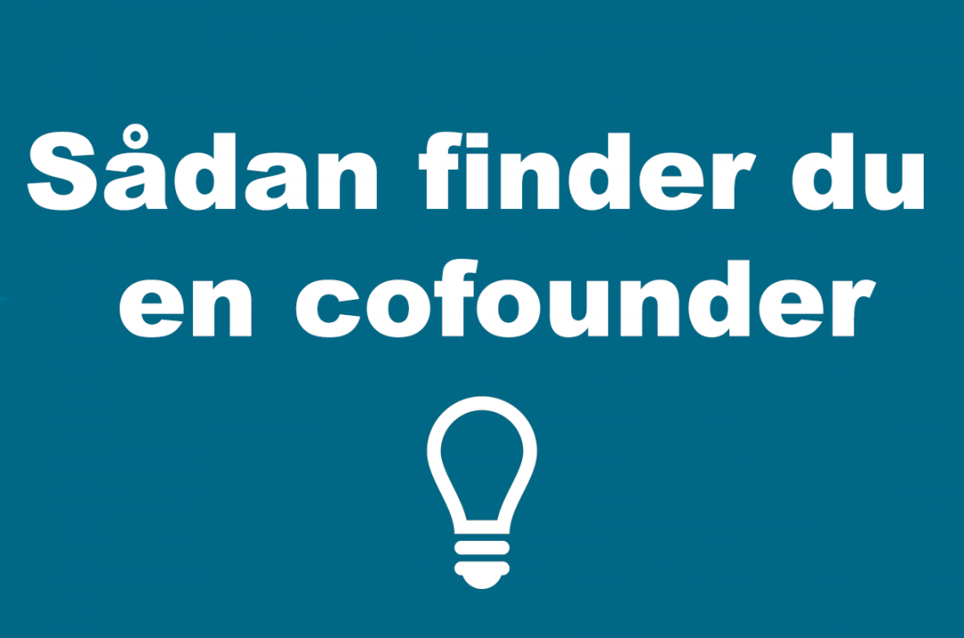 sådan finder du en medstifter sådan finder du en medstifter