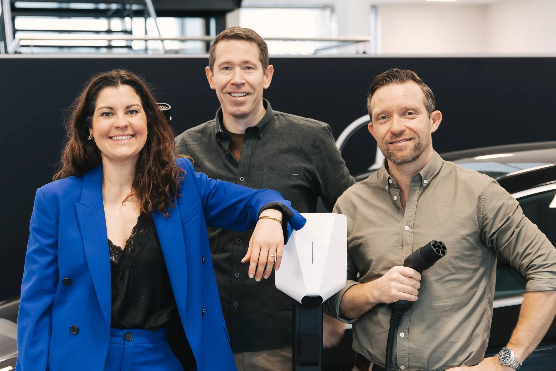 TakeCharge iværksættere - Thomas Rybak & Christian Uttrup med Anne Stampe