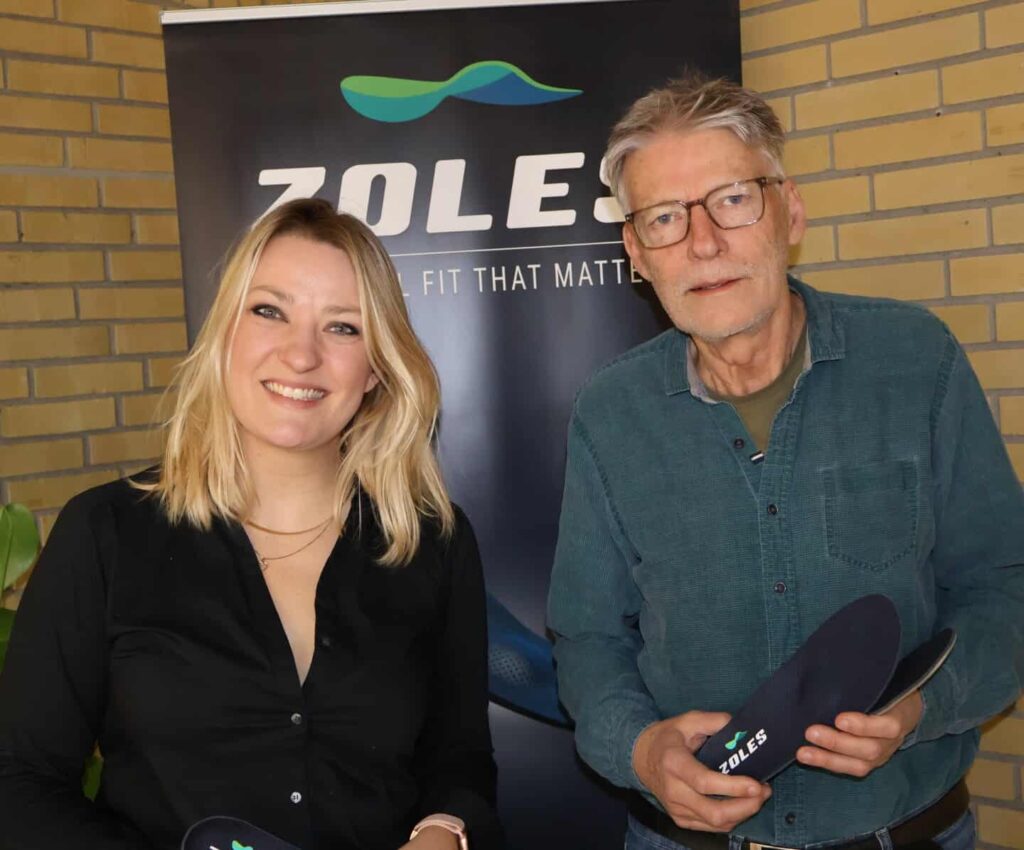 Direktør og Iværksætter for Zoles Cecilie Lea Lisberg med far Peter Lisberg